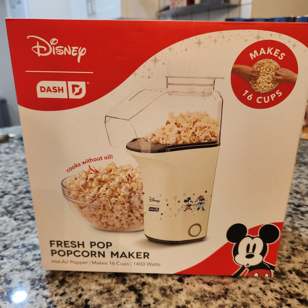 Disney DASH Popcorn Air Popper